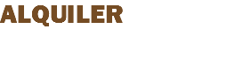 ALQUILER